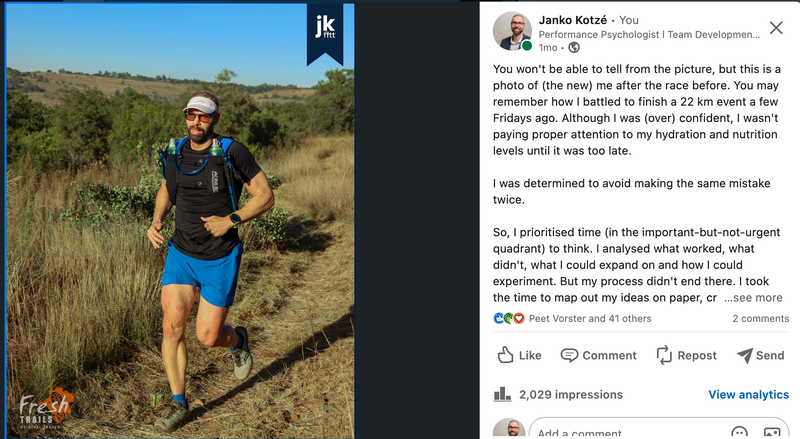 Ghostwriting for Janko Kotzé