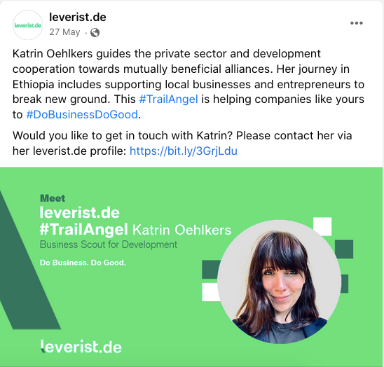 Social Media Posts Copywriting | Leverist.de