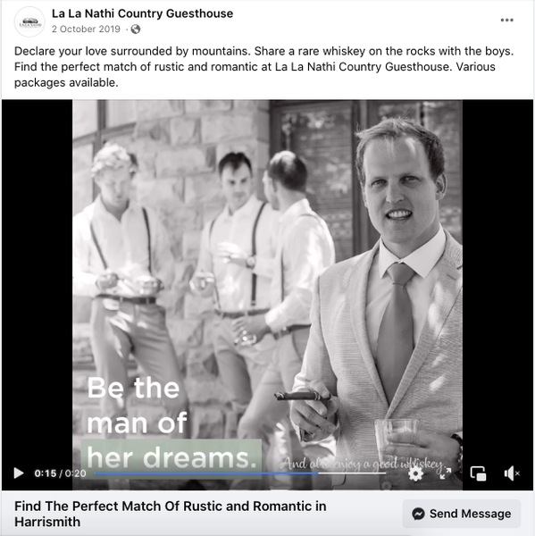 Social Media Full Suite Management | La La Nathi Country Guesthouse