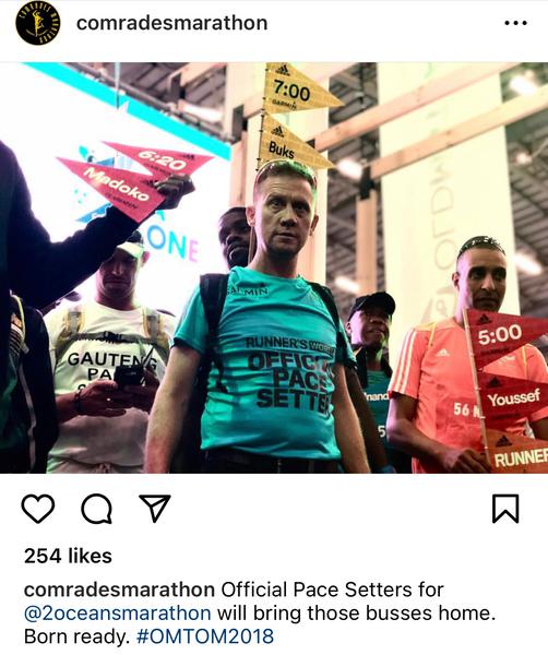 Social Media Full Suite Management | The Comrades Marathon