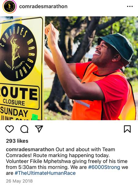 Social Media Full Suite Management | The Comrades Marathon