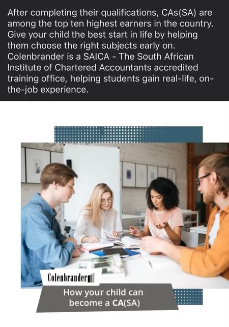 Social Media Storytelling | Colenbrander | How to become a Chartered Accountant
