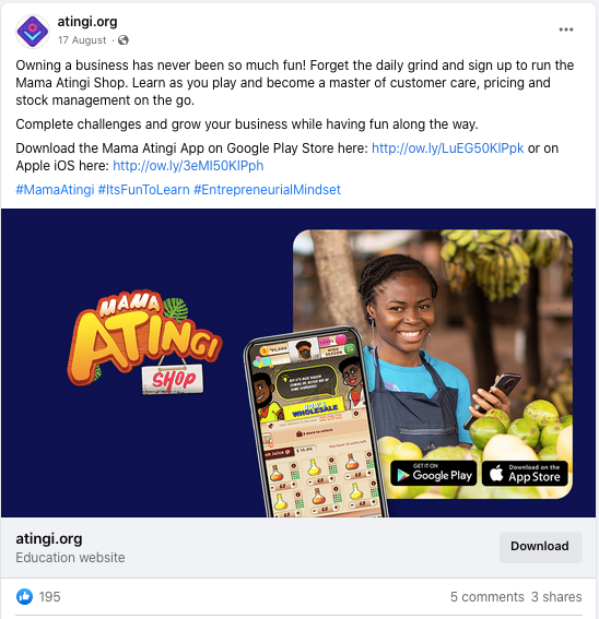 Social Media Posts Copywriting | atingi