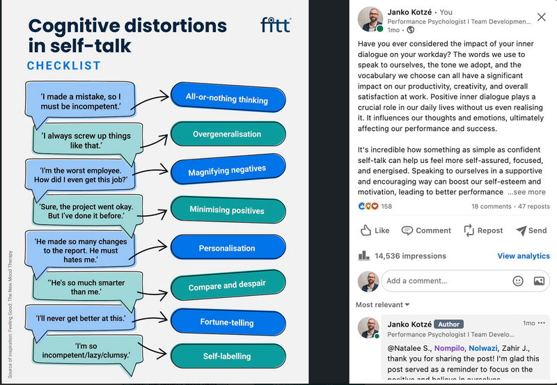 Ghostwriting for Janko Kotzé