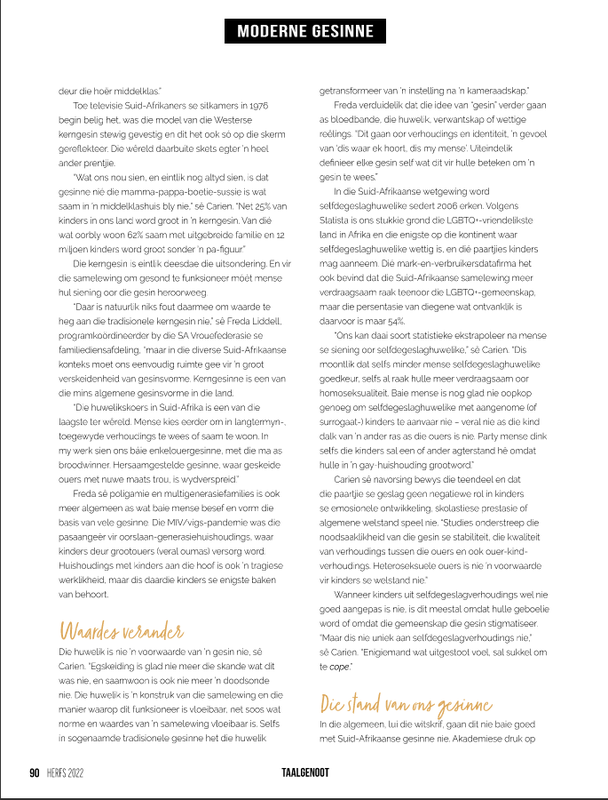 Magazine Article Writing | Taalgenoot