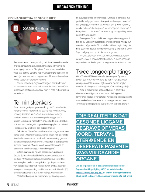 Magazine Article Writing | Taalgenoot