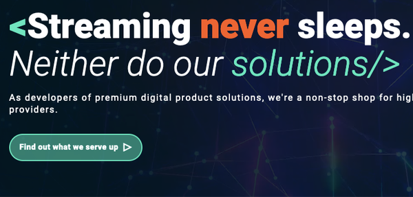 Hooligan development website homepage