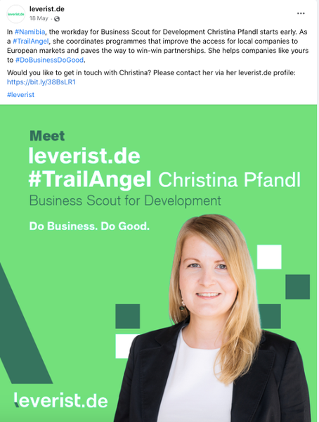 Social Media Posts Copywriting | Leverist.de