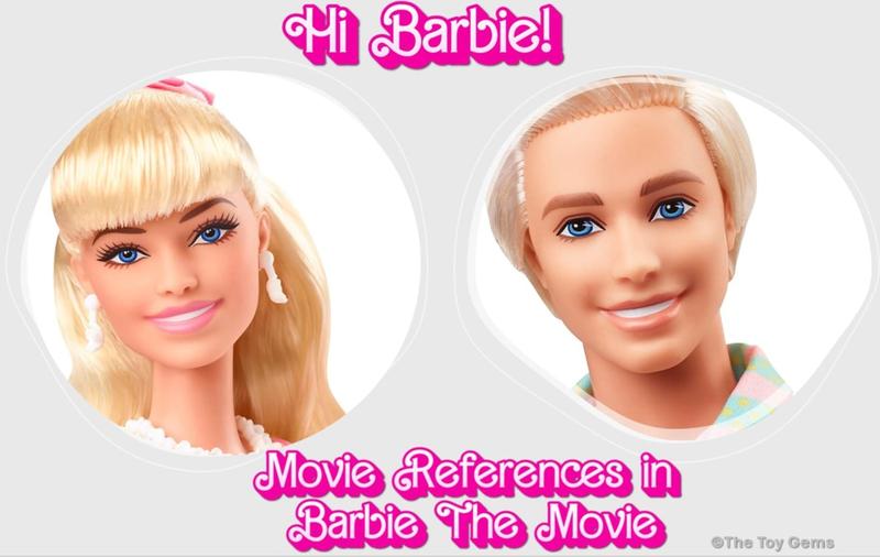 Barbie and Ken Dolls from Barbie The Movie