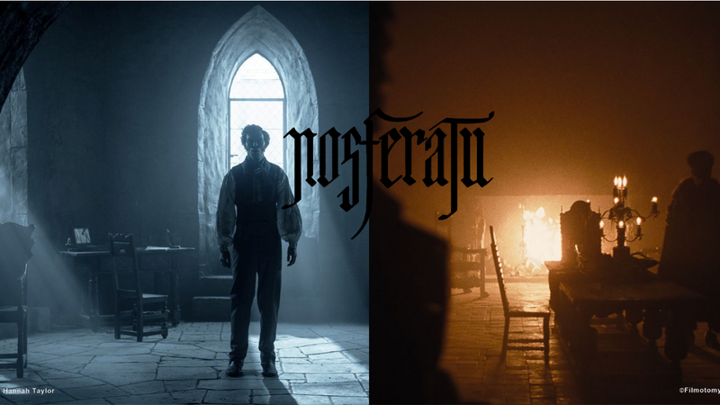 Nosferatu (2024) Light vs. Dark Castle Images – Filmotomy