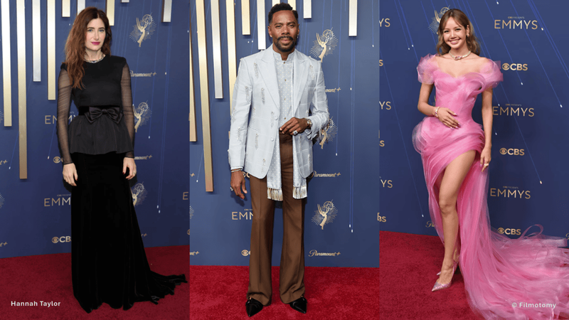 Emmys 2025 Red Carpet Fashion - Kathryn Hahn, Colman Domingo, and LISA – Filmotomy