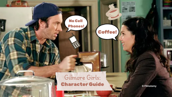 Gilmore Girls Character Guide - Luke & Lorelai in Luke’s Diner – Filmotomy
