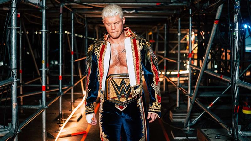 Cody Rhodes in a still from WWE: Unreal Documentary - Season One