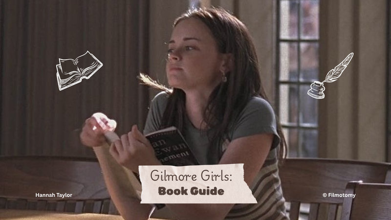 Gilmore Girls Book Guide/Reading Challenge - Rory Gilmore Studies in a library – Filmotomy