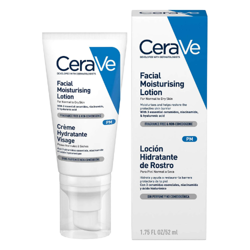 CeraVe PM Facial Moisturizing Lotion skincare