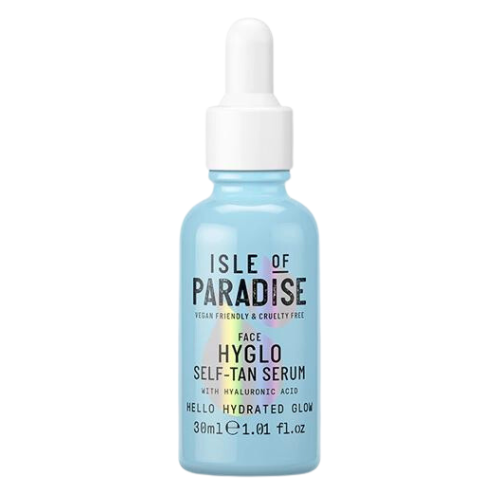 Isle of Paradise HYGLO Face Hyaluronic Self-Tan Serum beste zelfbruiners gezicht