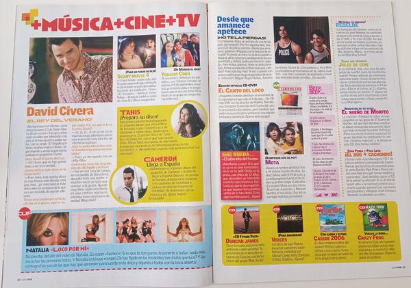 Sección de la Súper POP sobre música, cine y TV