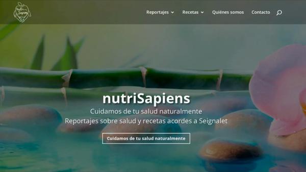 Home de la web nutriSapiens 2008-2022