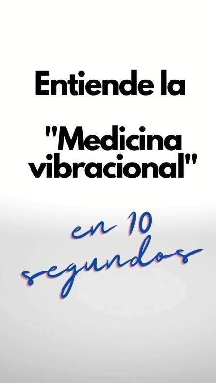Reel sobre la medicina vibracional para instagram