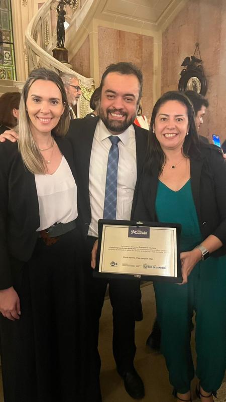 Selo Empresa Amiga da Mulher Transporte Excelsior
