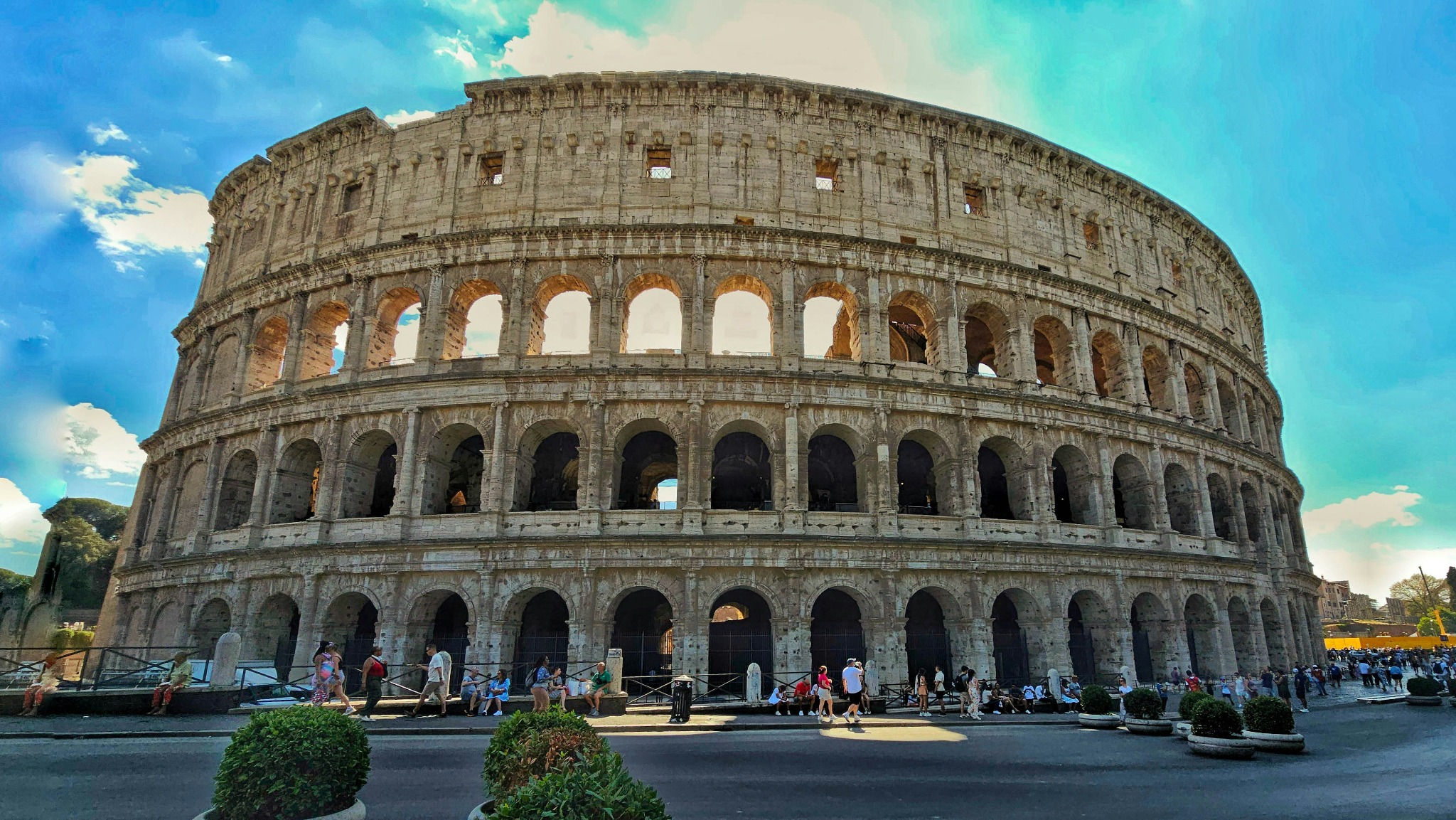 Colosseum in Rome, Italy