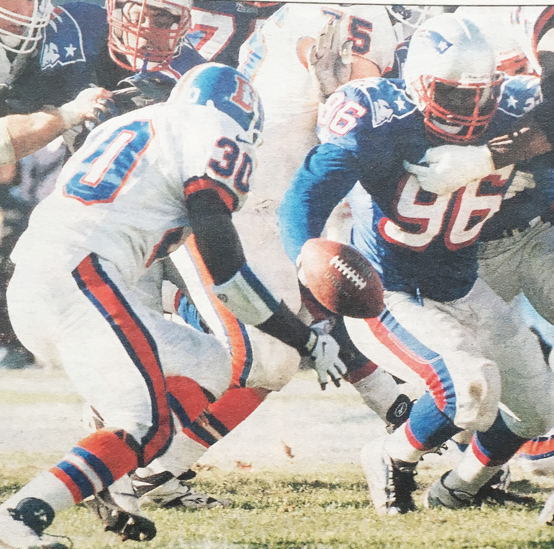 Terrell Davis recovered his own fumble to score a touchdown.