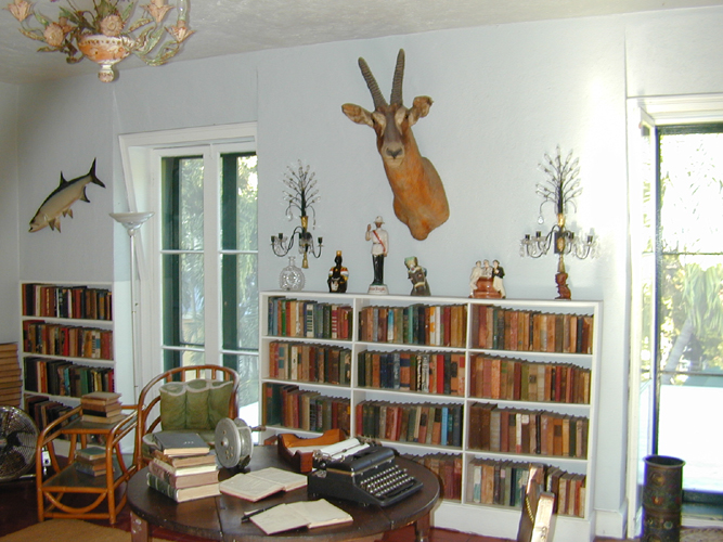 Photo of Ernest Hemingway's Writing Room