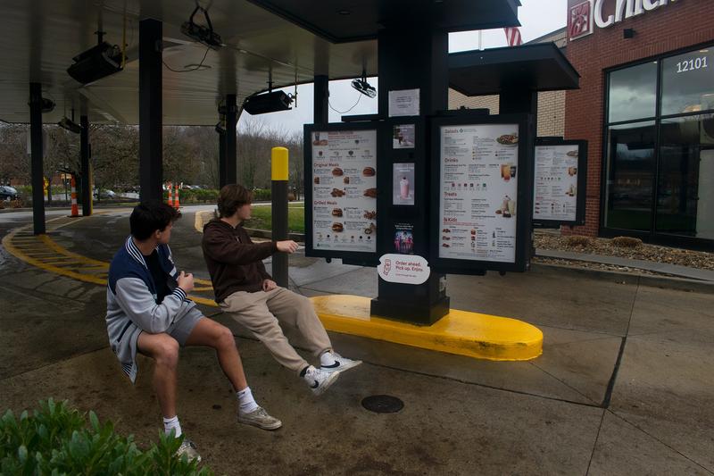 Invisible Car in Drive Thru