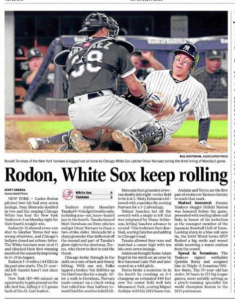 Aaron Boone on rough outing for Carlos Rodon as Yankees lose 10-3