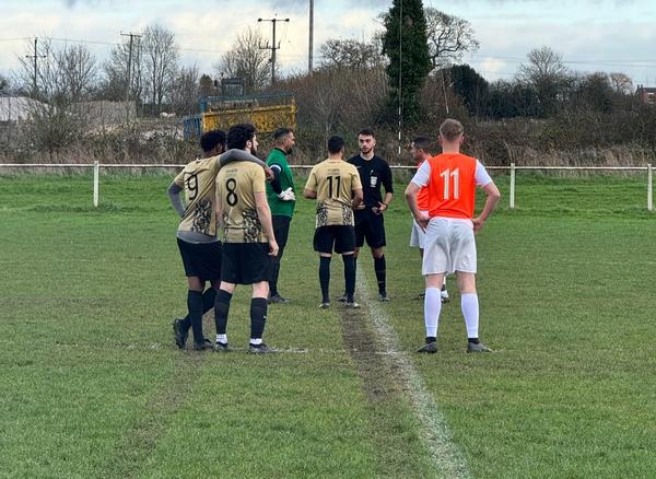 CFA faced Barlestone St Giles in the County Cup third round.