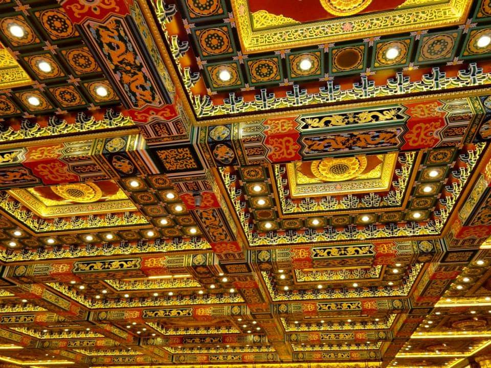 China - Temple ceiling