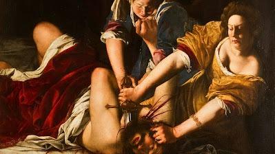 Judith Slaying Holofernes (Artemisia Gentileschi, Florence) 1614-1621 Oil on Canvas