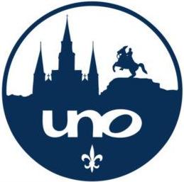 University of New Orleans logo University of New Orleans logo