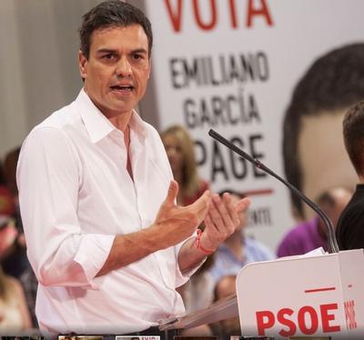 Pedro Sánchez, PSOE