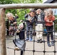 Niños jugando en Dinamarca