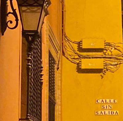 Calle sin salida en Sevilla