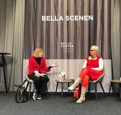 Samtale på Bellascenen mellem Sara Høyrup og Viveca Tallgren