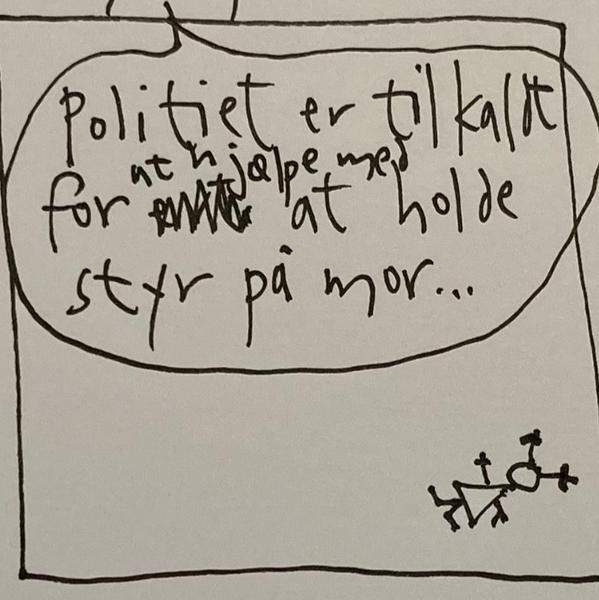 HØYRUP STRIPS: styr på mor