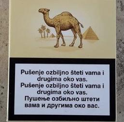 Tresprogede cigaretter