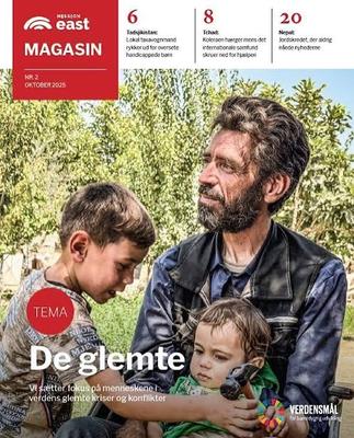 Mission East Magasin oktober 2025: tema DE GLEMTE side 8