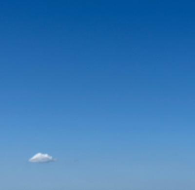 Lille sky på himlen