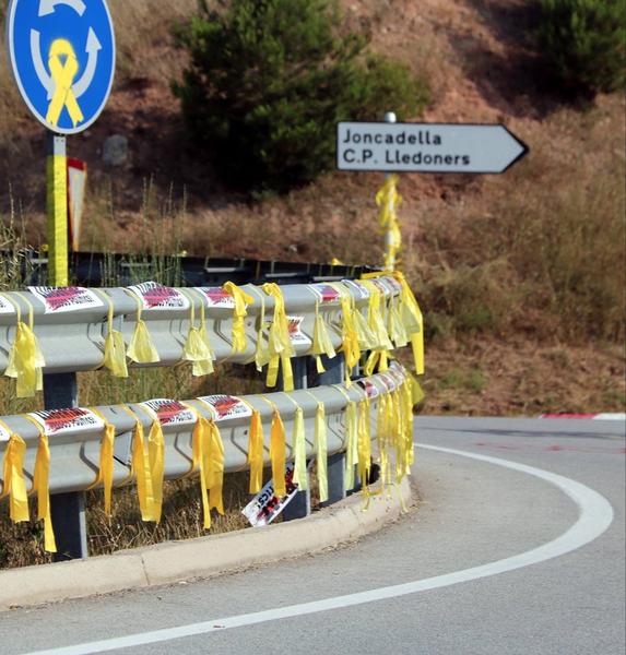 Catalanistiske sløjfer i en rundkørsel