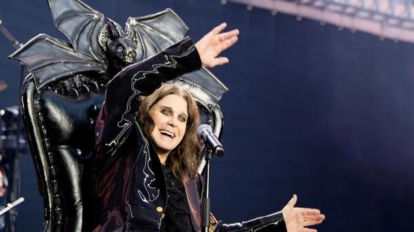 Ozzy Osbourne em seu show de despedida na Inglaterra