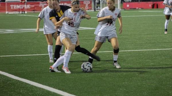 Temple Women's Soccer comeback attempt failed in a 2-1 loss against ECU.