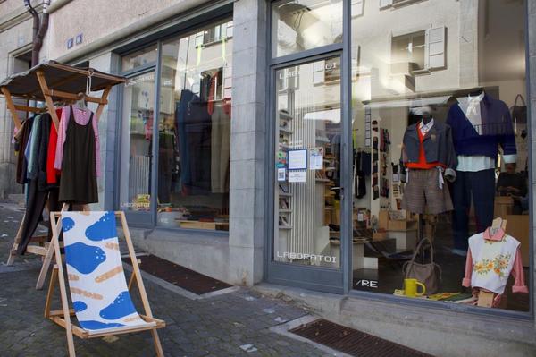 La boutique le Laboratoire à Lausanne