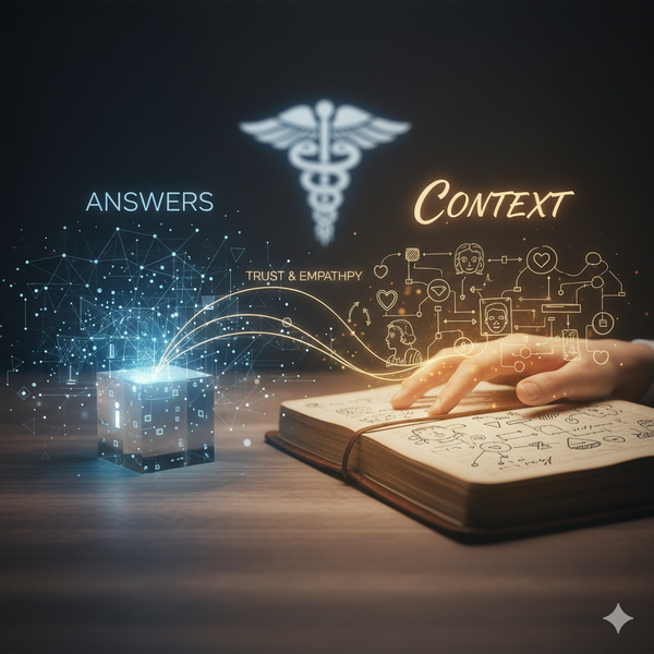 An expert's hand reaching for knowledge from a classic book, symbolizing the unique human insight and wisdom an expert copywriter brings, differentiating them from AI.