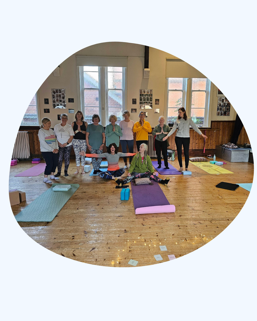 daisychainyoga yoga class in hall south lincs