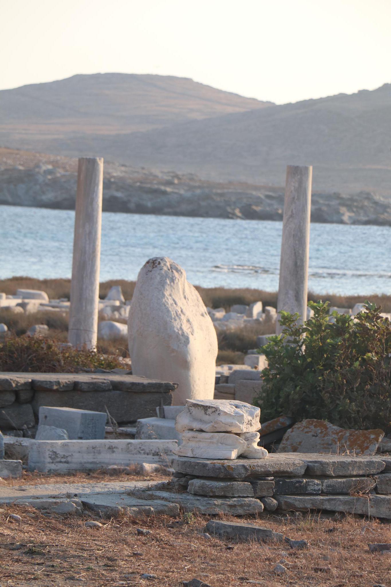 Part of Apollo's torso: all that remains of his 9-metre-high statue. Image: Katrina Holden