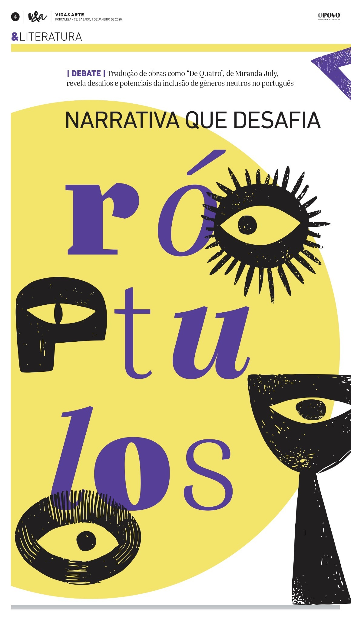 narrativa que desafia rótulos