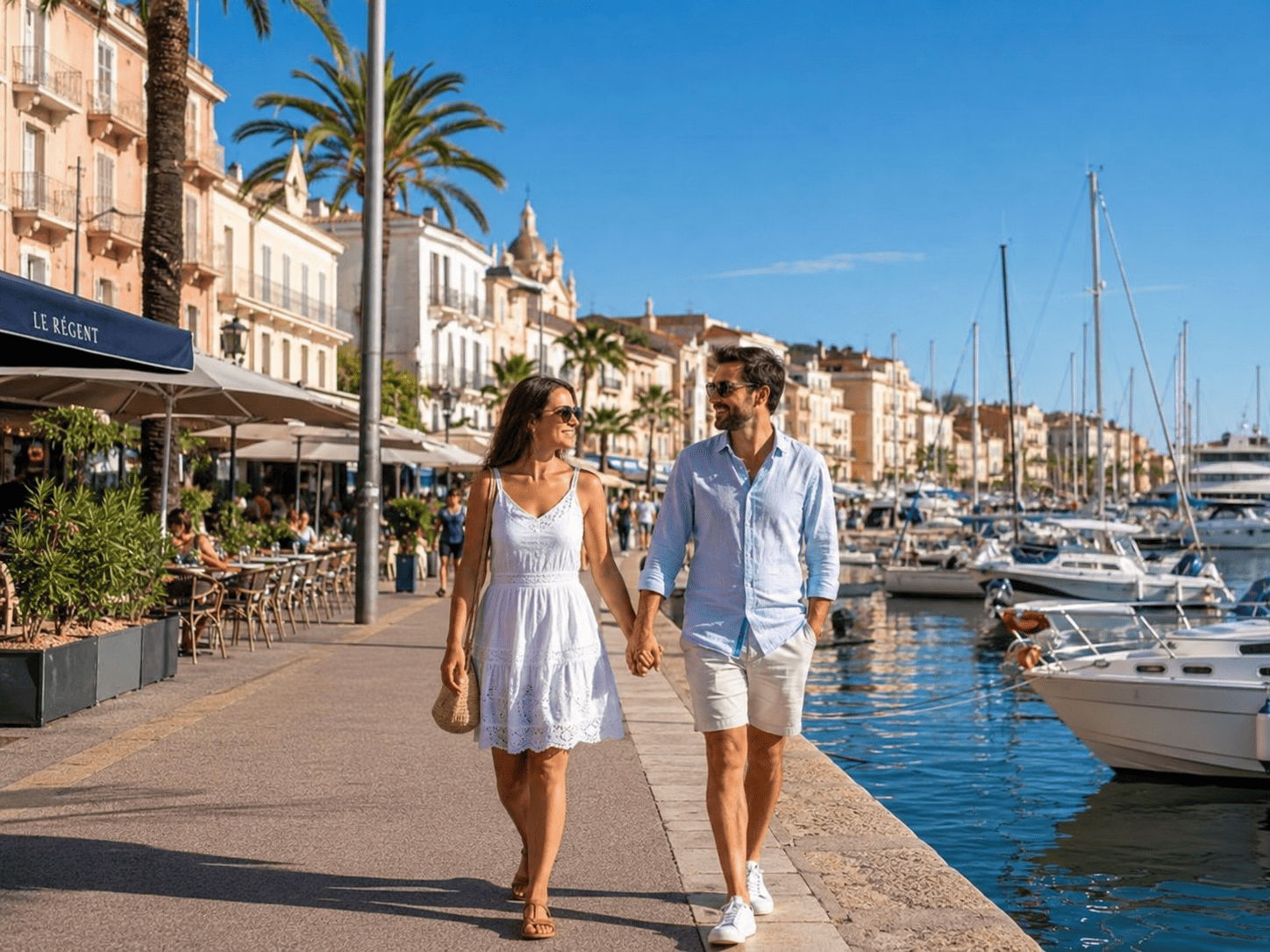 couple-qui-se-promene-le-long-dun-port-de-plaisance